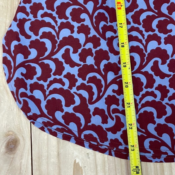 LOFT Women's XS Sleeveless‎ Ruffle Blouse Top Floral Print Business Casual - Picture 5 of 5